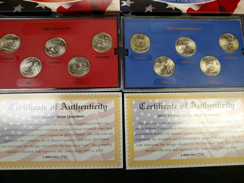 lot 157 image: 2002 Denver & Philadelphia Uncircul...