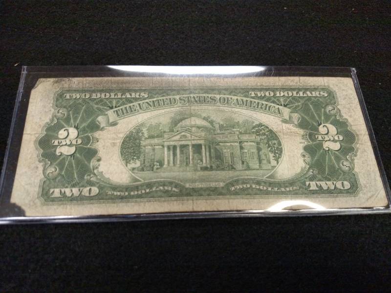 lot 178 image: 1928 G Two Dollars Red Seal United ...