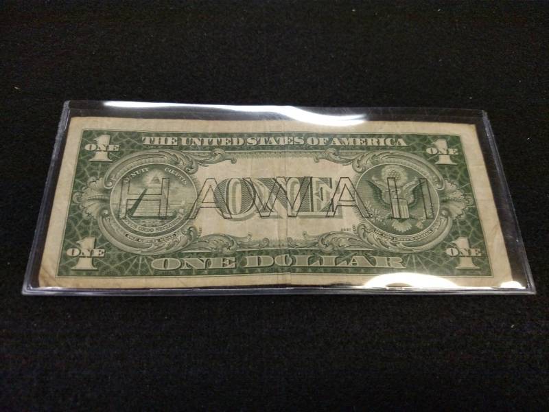 lot 182 image: 1935 A One Dollar Hawaii Silver Cer...
