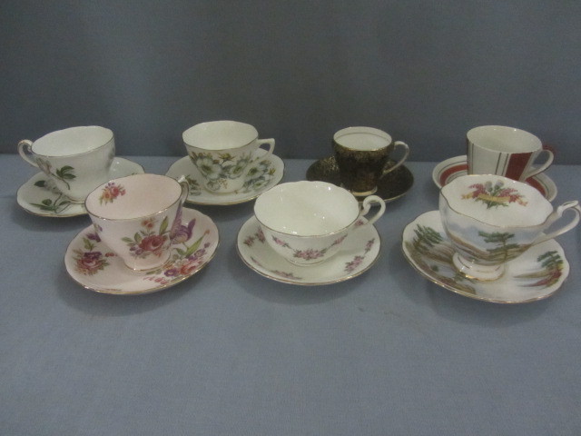 Bone China Teacups & Saucers