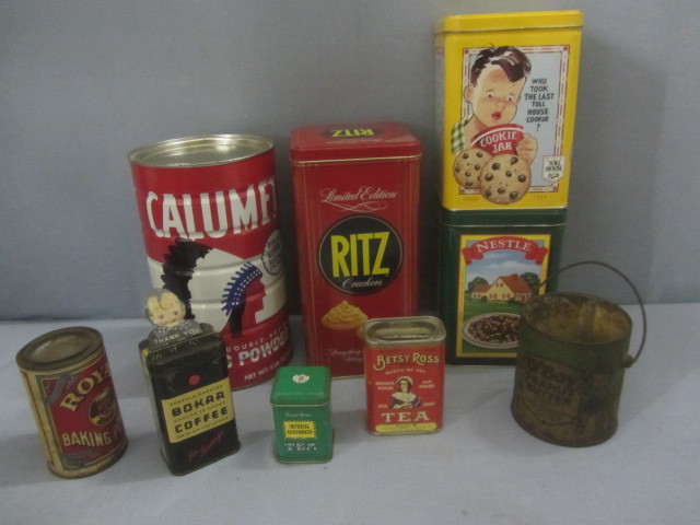 Vintage Food Tins