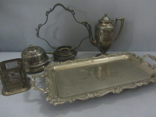 Silver Plate Dishes