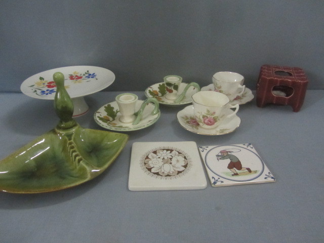 Ashtray, Tea Cups, Lefton