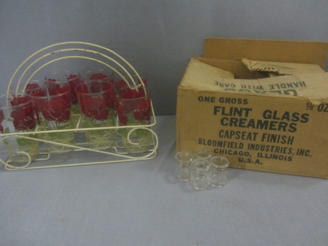 Flint Creamers Beverage Glasses