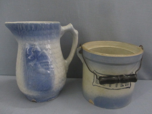 EAP Butter Crock, Pitcher