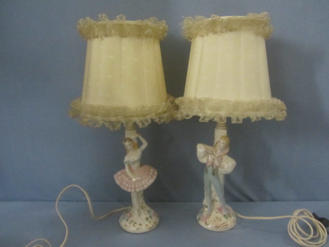 Figural Bedside Lamps