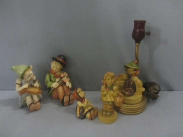 Hummel like figures - two solid, tw...