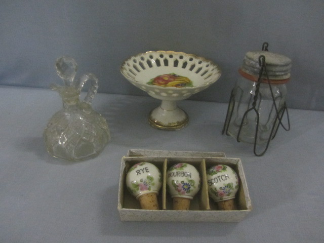 Ceramic Bottle Stoppers, Wire Jar holder