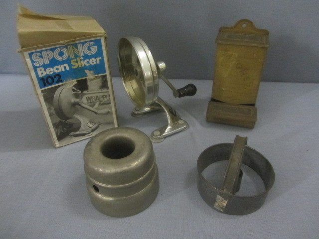 Bean Slicer, Match Holder, Donut Cutters