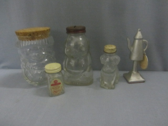 Glass Candy Containers