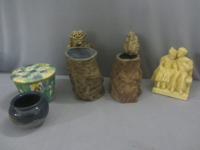 Rumph Pottery, Chalk Man & Woman
