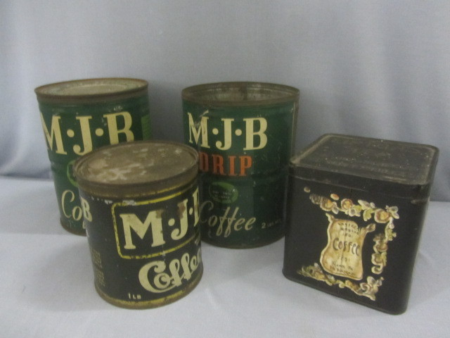 Vintage Coffee Cans