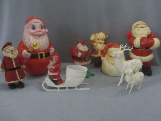 Roly Poly Santa, Chalk Santa