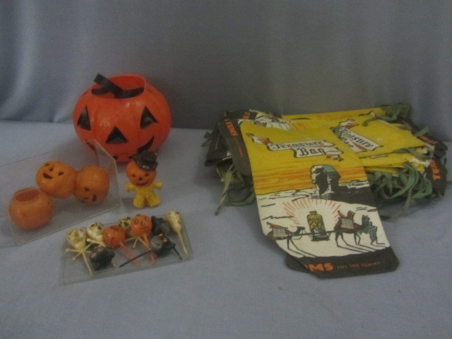 Halloween Cake Decor, Treasure Bags