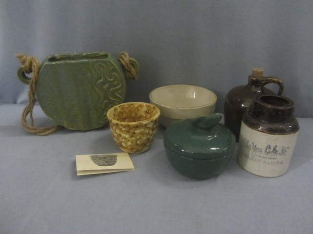 Rum Rill Planter, Monmouth Crock, RWCS, Little Brown Jug