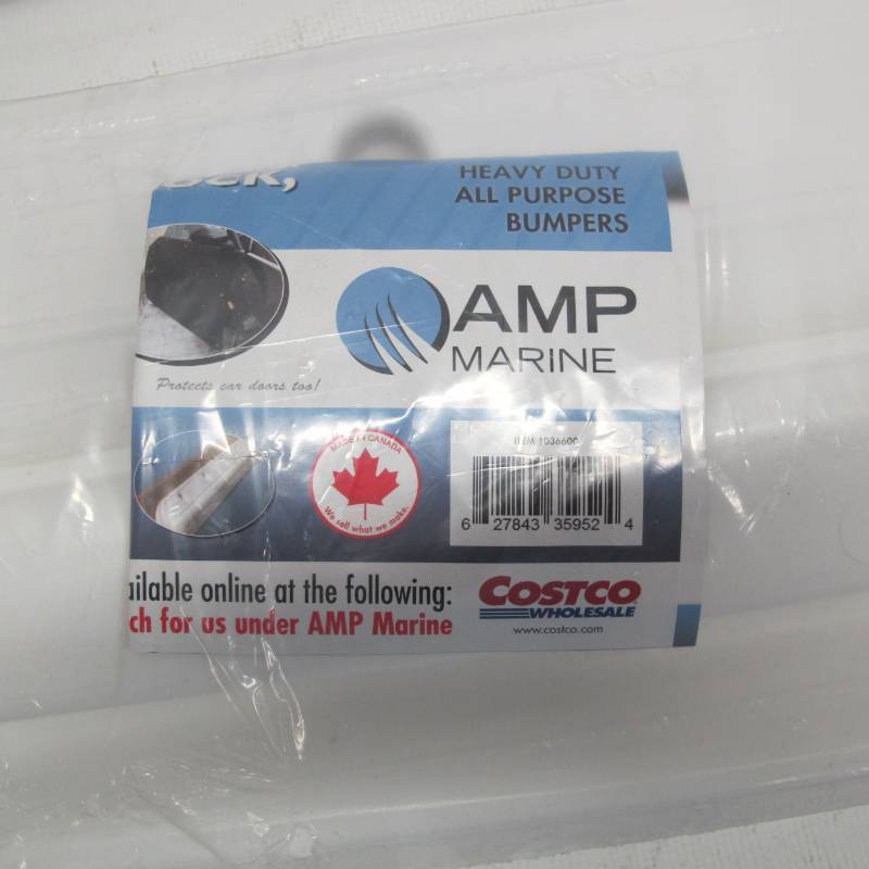 lot 116 image: AMP Marine Dock Bumpers 47 Heavy Duty 2 Pack Boat Marine Bumpers