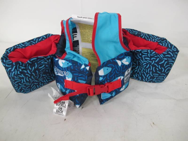 lot 31 image: Speedo Safe Splasher 30-50 Lbs Set of Two