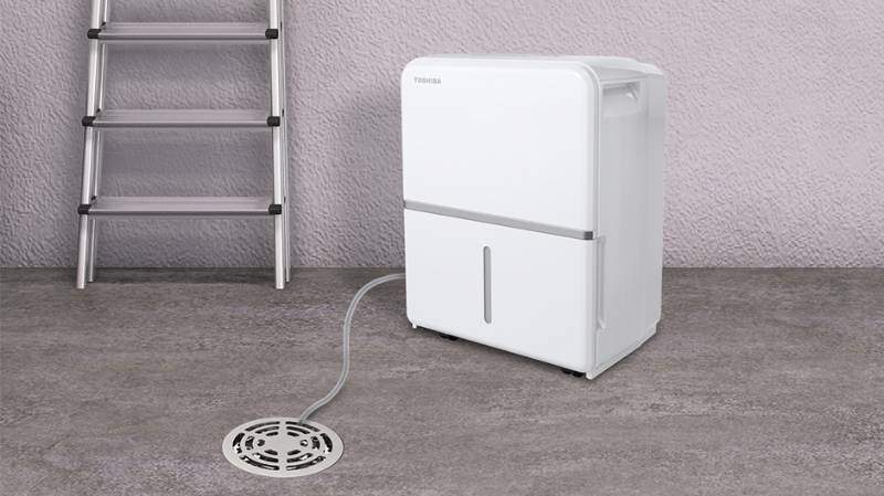 lot 117 image: Toshiba 115-Volt ENERGY STAR Dehumidifier with Continuous Operation Function