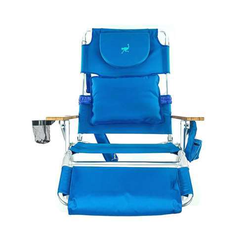 lot 101 image: Deluxe Padded Ostrich 3-N-1 Beach Chair