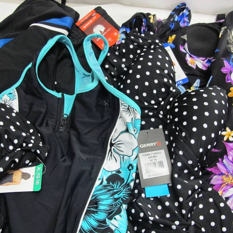 lot 126 image: Mixed Lot of 11 Speedo Bathing Suits.