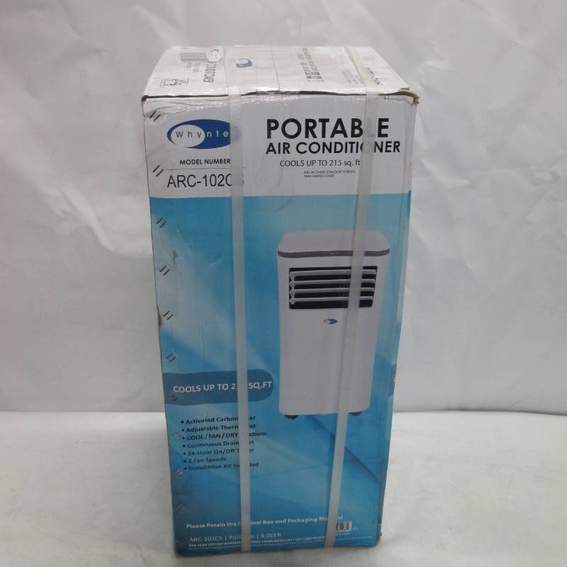 lot 142 image: Whynter Compact Size 10000 BTU Portable Unit Air Conditioner with dehumidifier 3M and SilverShield Filter