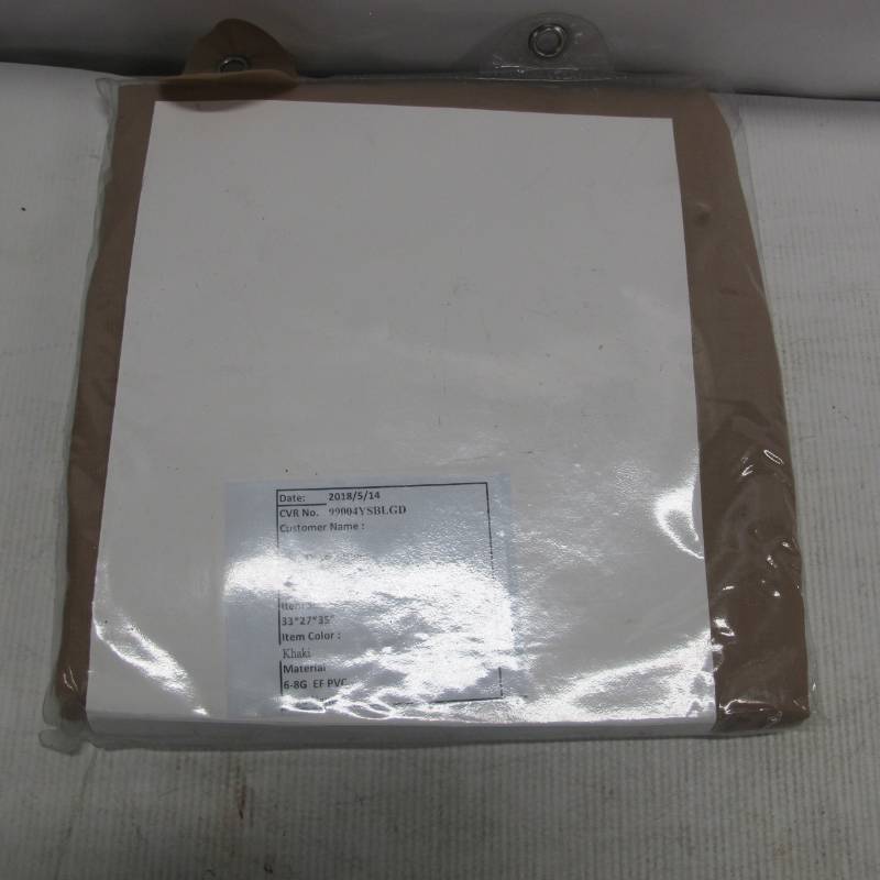 lot 230 image: 33 Heavy Duty Patio Chair Cover - Khaki
