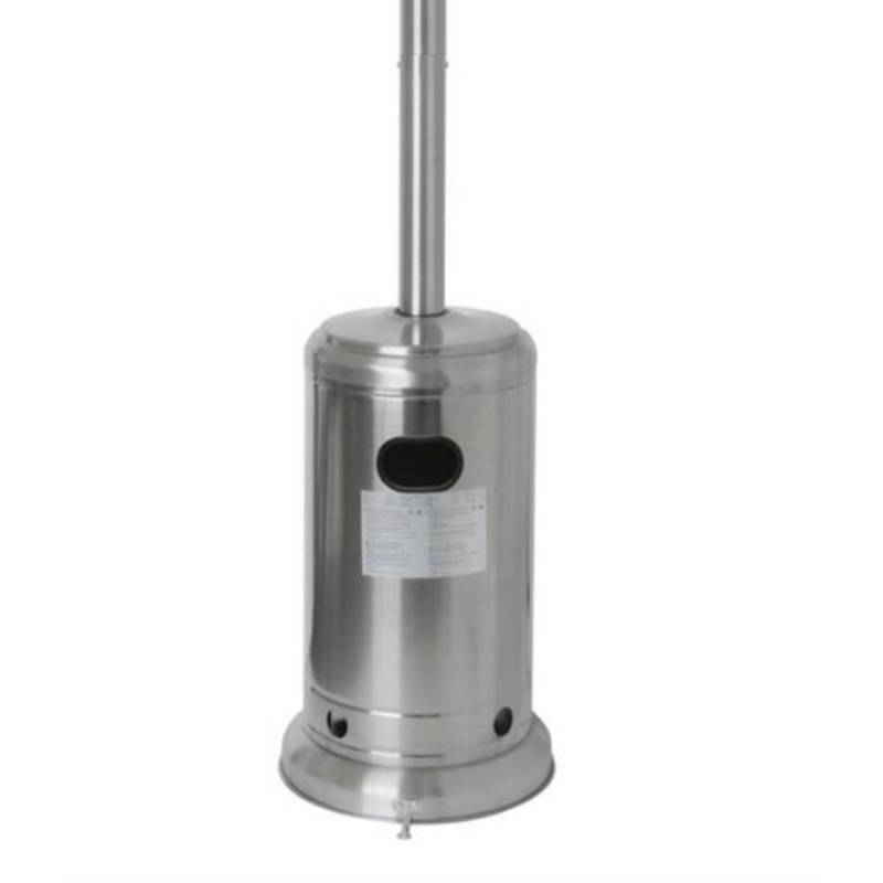 lot 189 image: Hampton Bay 48000 BTU Stainless Steel Patio Heater