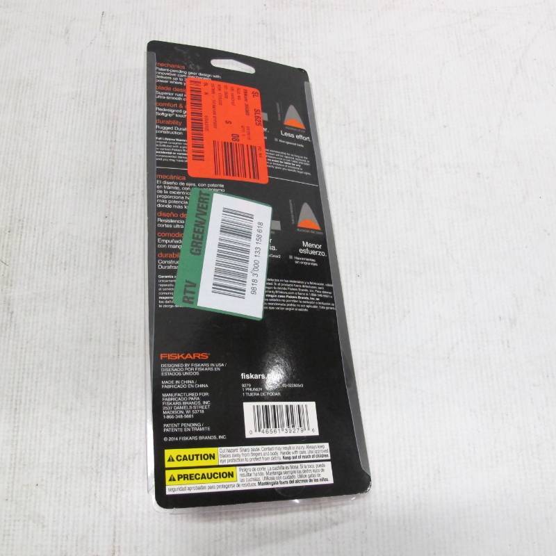 lot 310 image: Fiskars 34 in. Cut Capacity Titanium Coated Blade