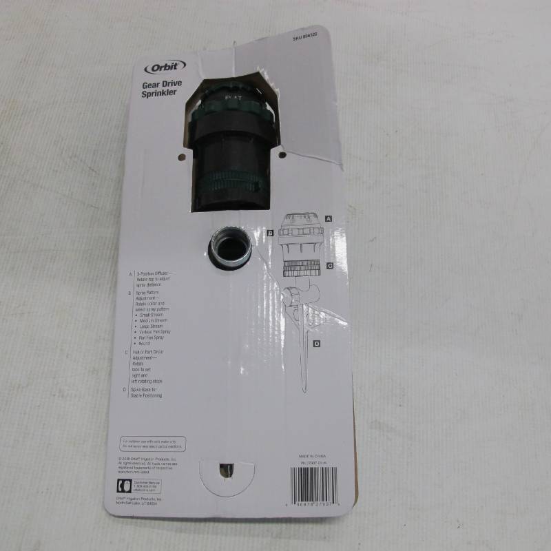 lot 321A image: Orbit Gear Drive Sprinkler