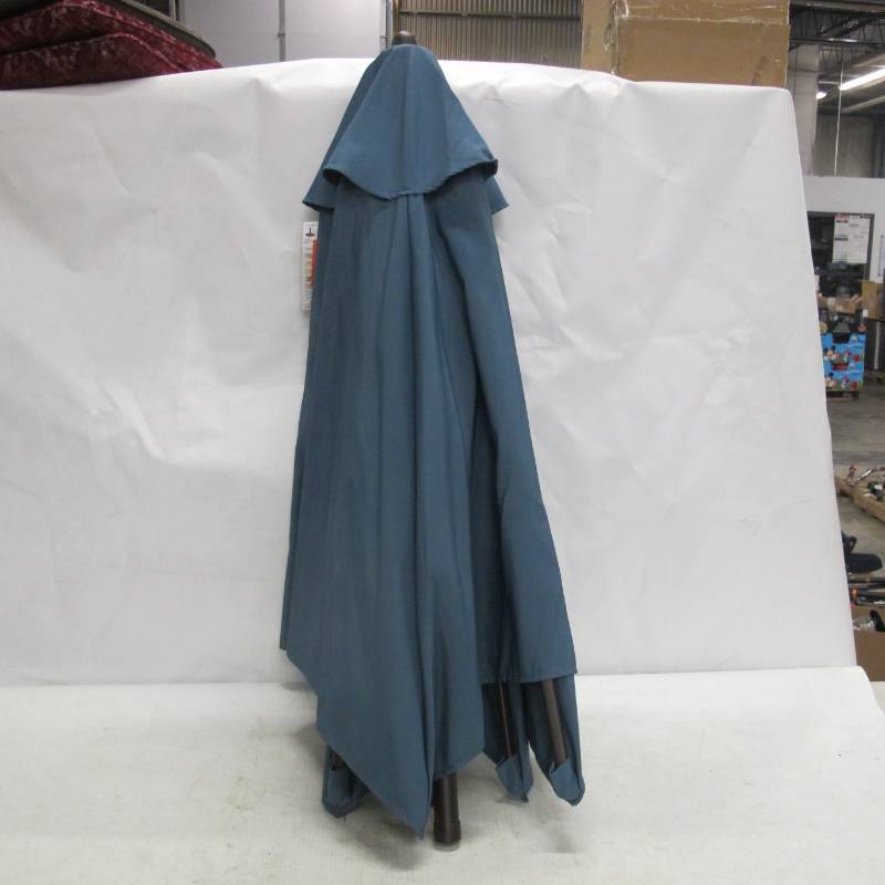 lot 340 image: Hampton Bay Aluminum Market Patio Umbrella