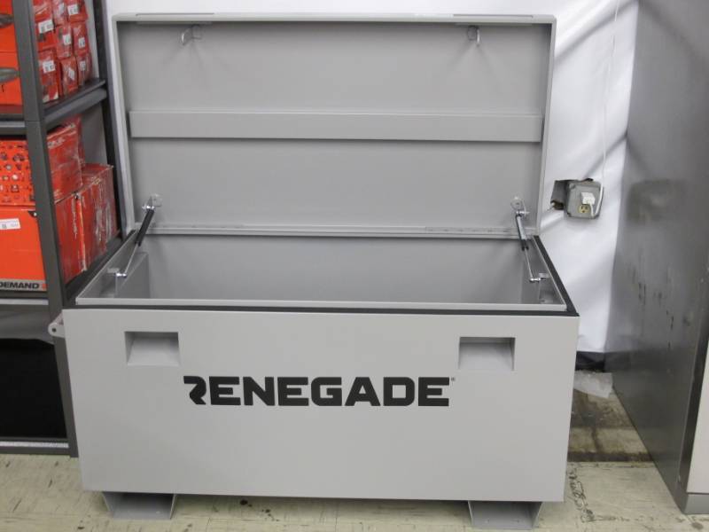 lot 199 image: Renegade Gray Jobsite Box 45 in.W x 24 in.D x 25 in.H - Large