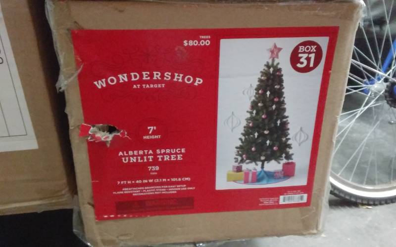 lot 22 image: NEW Wondershop 7 Alberta Spruce Tree