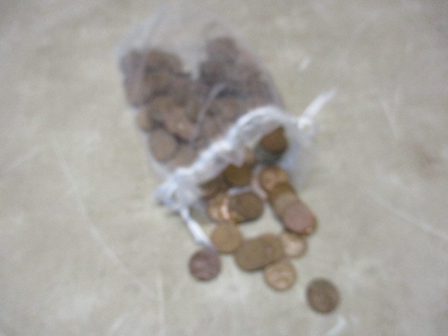 lot 23 image: 150 Wheat Pennies