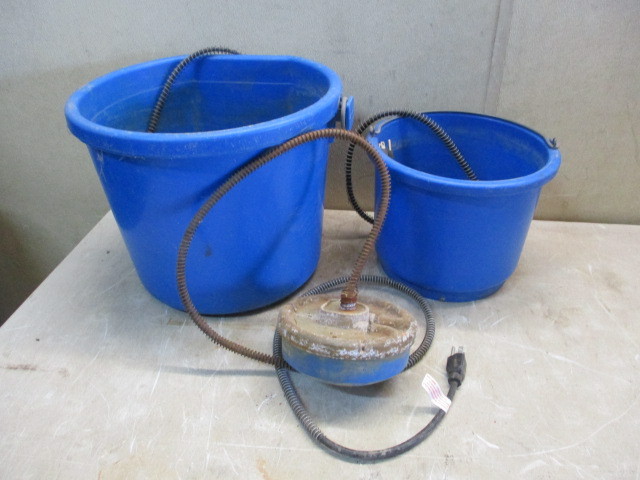 lot 54 image: Heated Water Pails