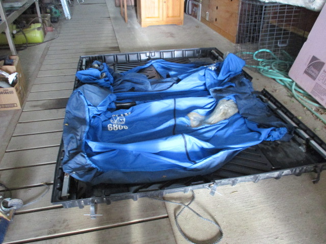 lot 66 image: Clam 6800 portable fish house