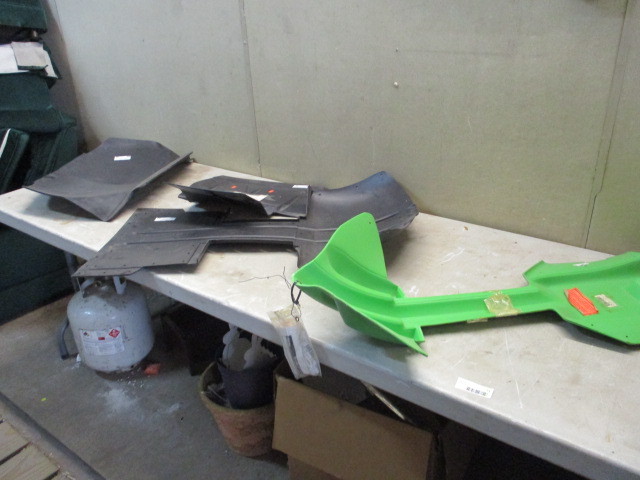 lot 71 image: Snowmobile skid plates