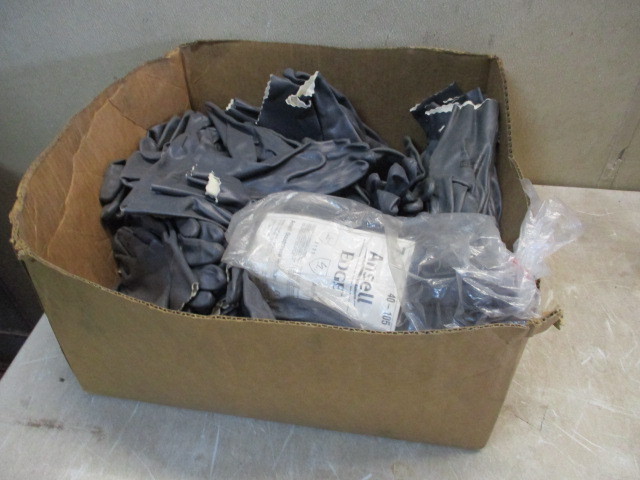 lot 96 image: Box of new Ansell Rubber gloves
