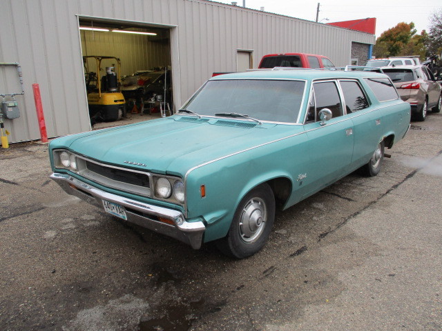 lot 1-16 image: 1968 AMC Rambler 770 Rebel Station Wagon 290 Shift Command
