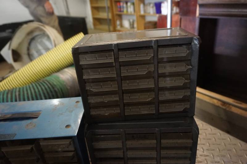 Plastic Hardware Storage Units