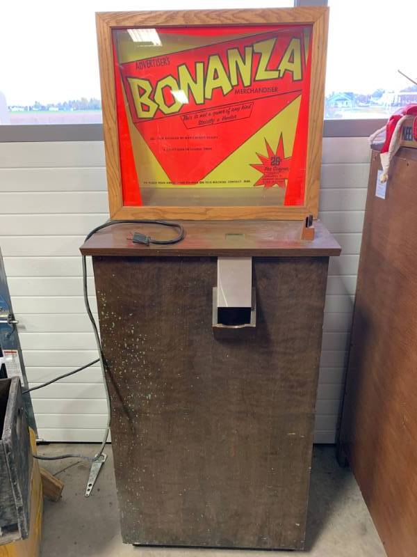 lot 85 image: Very Rare Advertisers Bonanza Coupon Machine