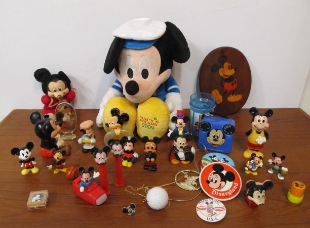 lot 50 image: Large Lot of MICKEY MOUSE Disney Collectibles #1