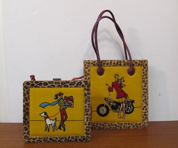 lot 60 image: Pair of NICOLE MILLER Collection 90s Handbags
