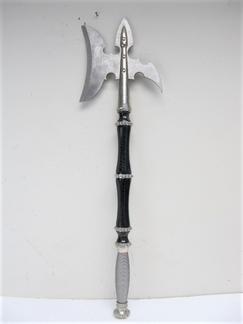 lot 36 image: Large Stainless Steel Decorative Axe