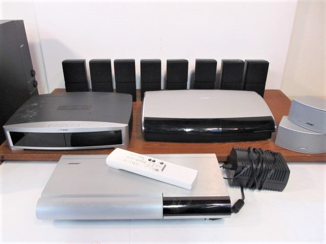 lot 38 image: Large Group of Working BOSE Stereo & Home Theater Equipment