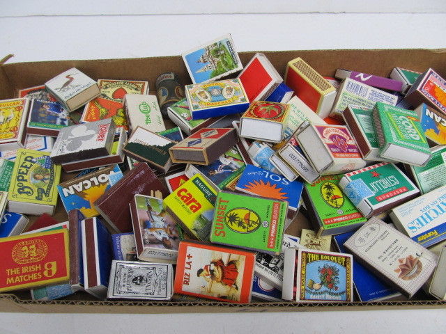 lot 45 image: Large Lot of Safety Match Boxes w Matches #2