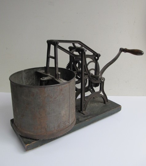 Antique Cast Iron Universal Hand Crank Food Chopper