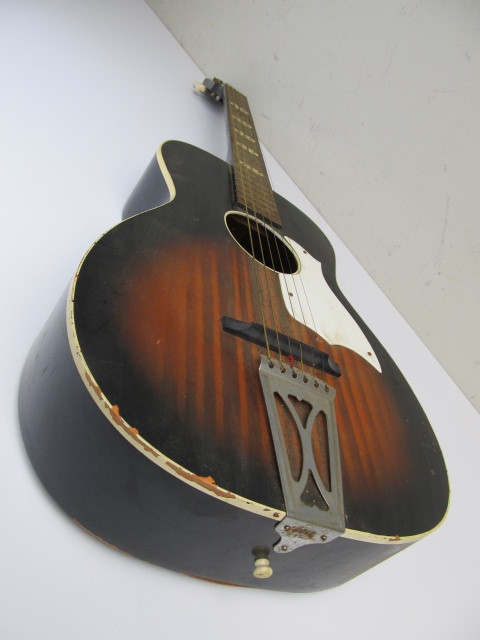 lot 219 image: Vintage 1950s-60s STELLA HARMONY Acoustic Guitar