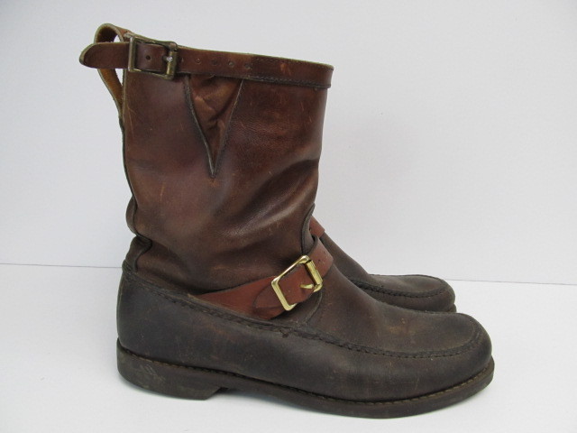 lot 118 image: Vintage Mens GOKEY Leather Boots