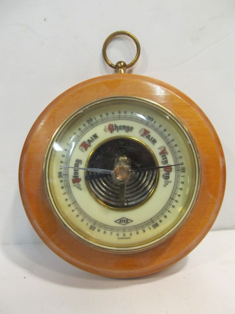 lot 152 image: Vintage ATCO German Wall Barometer