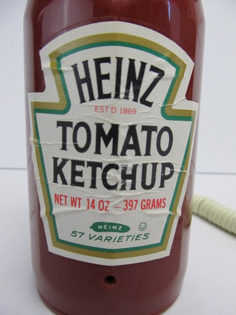 Vintage Retro 80's HEINZ Ketchup Bottle Telephone | Little